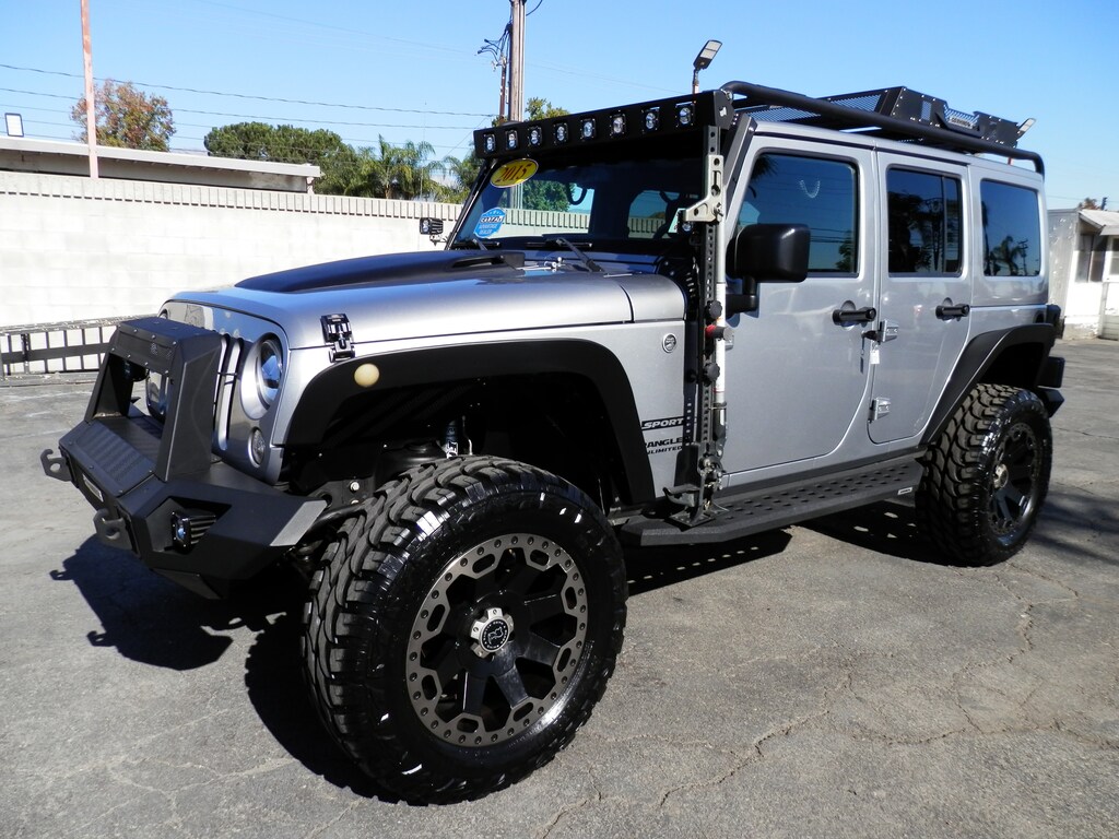 Used 2015 Jeep Wrangler Unlimited Sport S (4 Inch Fox Lift. SEMA Show stopper!) 4x4 SUV