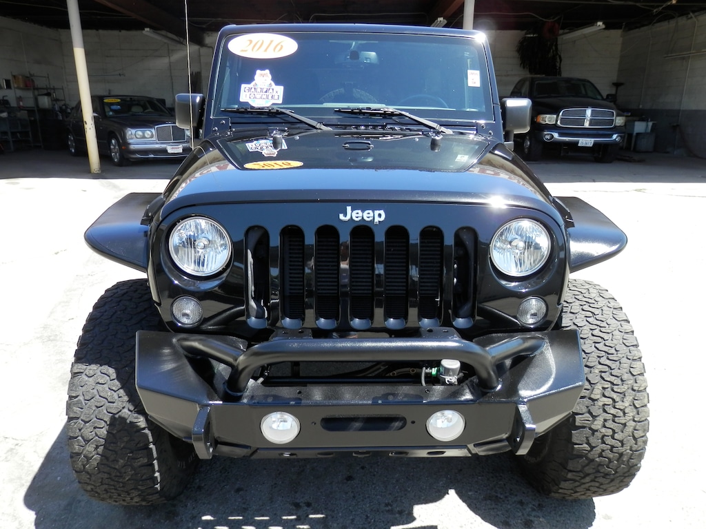 Used 2016 Jeep Wrangler JK Unlimited Sport S 4X4 (4 Inch ProComp Lift) SUV