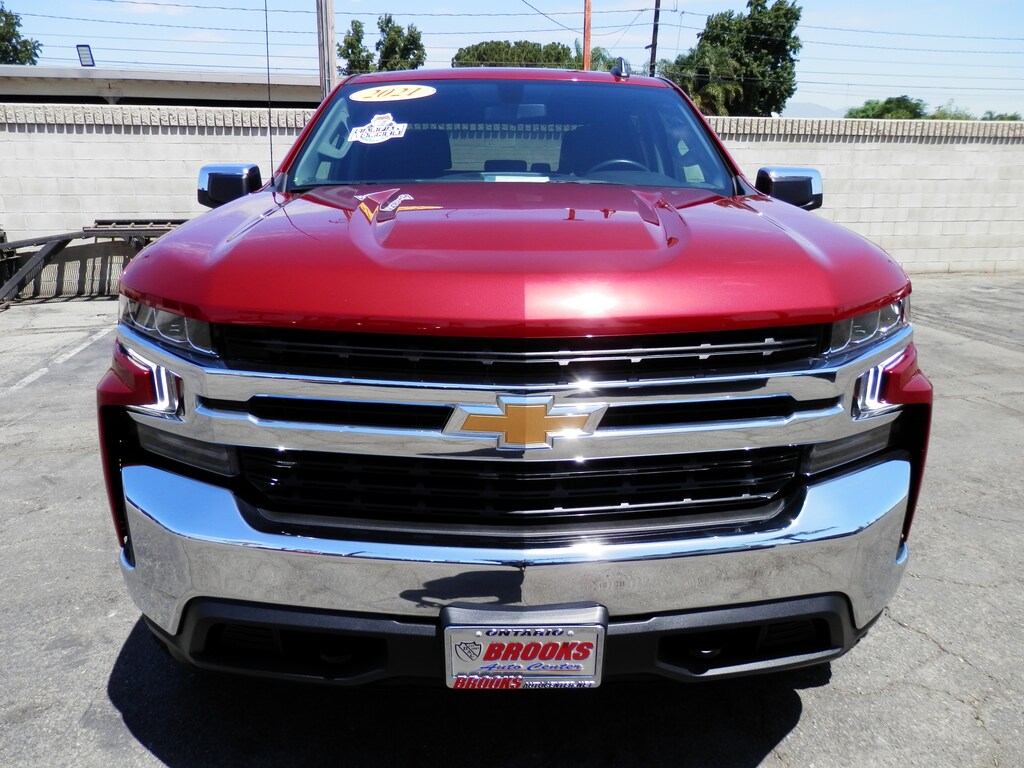 Used 2021 Chevrolet Silverado 1500 LT (4WD) (3 INCH LEVELING KIT) Truck Crew Cab