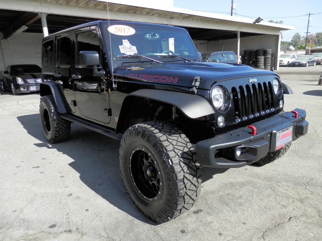 Used 2017 Jeep Wrangler JK Unlimited Rubicon 4x4 HARD ROCK SPORT(EDELBROCK E-FORCE SUPE SUV