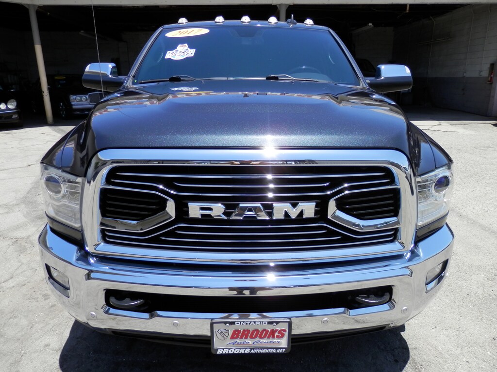 Used 2017 Ram 3500 Laramie Limited (6.7 Turbo Dsl 4WD Dually) Truck Crew Cab