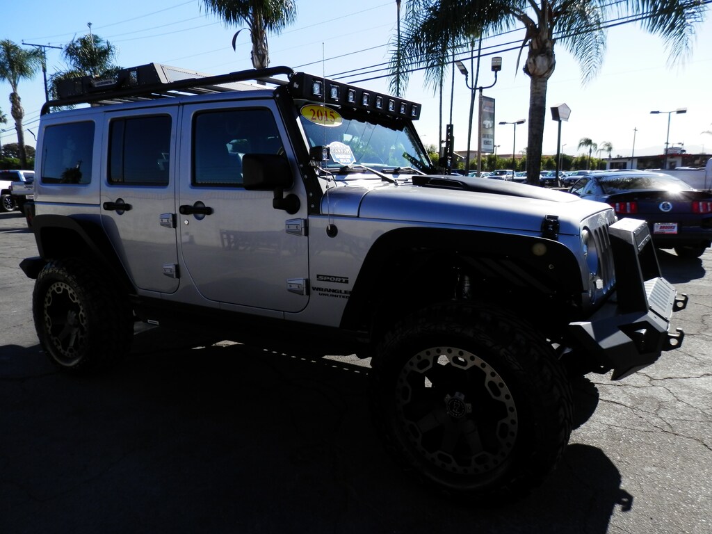 Used 2015 Jeep Wrangler Unlimited Sport S (4 Inch Fox Lift. SEMA Show stopper!) 4x4 SUV
