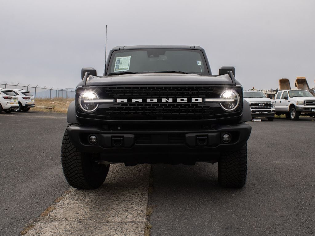 Used 2023 Ford Bronco 4-Door Wildtrak with VIN 1FMEE5DP3PLB64777 for sale in Butte, MT