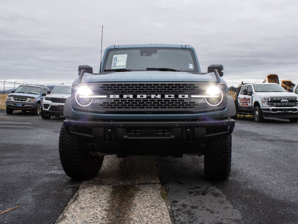 Used 2023 Ford Bronco 4-Door Badlands with VIN 1FMEE5DP9PLC10998 for sale in Butte, MT