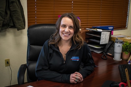 Staff member Brittney Larson from ID_73473b268c70