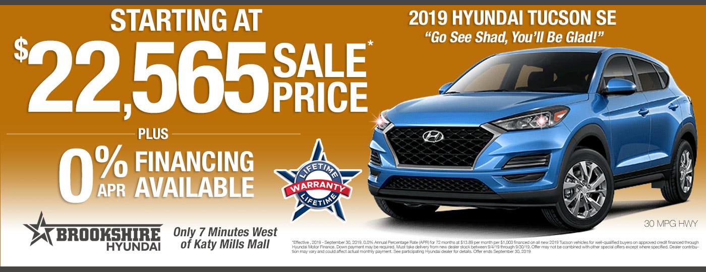 New Houston Hyundai and Used Car Dealer Serving Katy | Brookshire Hyundai