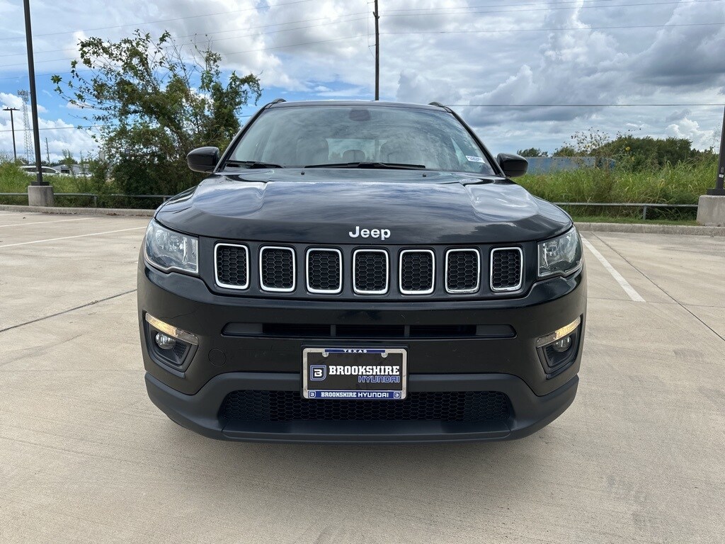 Used 2021 Jeep Compass Latitude with VIN 3C4NJCBB0MT585481 for sale in Brookshire, TX