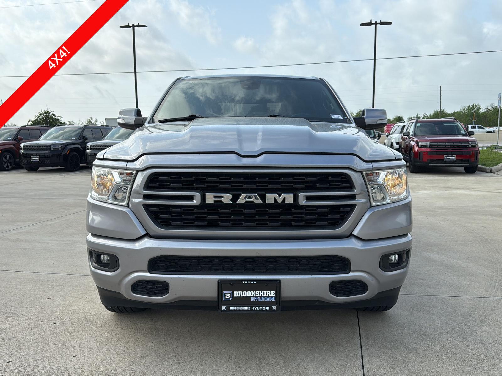 Used 2022 RAM Ram 1500 Pickup Big Horn/Lone Star with VIN 1C6SRFFT0NN313327 for sale in Brookshire, TX