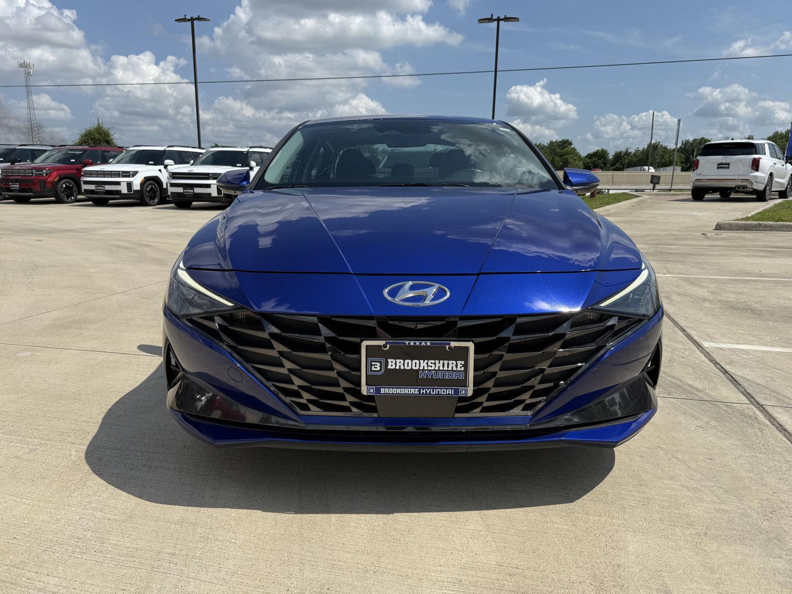 Certified 2023 Hyundai Elantra Limited with VIN KMHLN4AJ3PU049558 for sale in Brookshire, TX