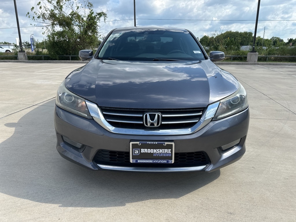 Used 2014 Honda Accord EX-L with VIN 1HGCR2F81EA038447 for sale in Brookshire, TX