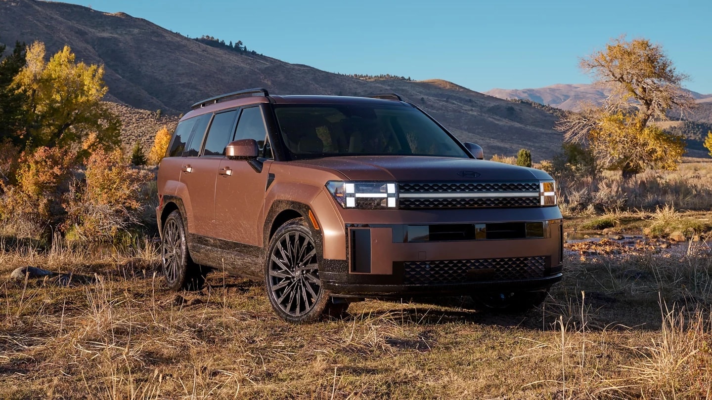  2026 Hyundai Santa Fe parked near Fulshear