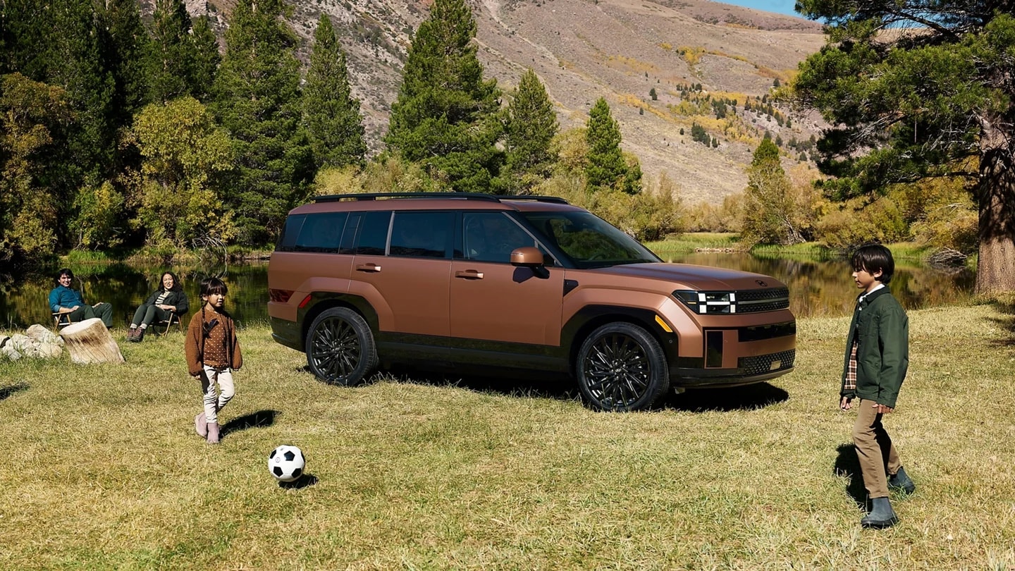 2026 Hyundai Santa Fe parked in Brookshire