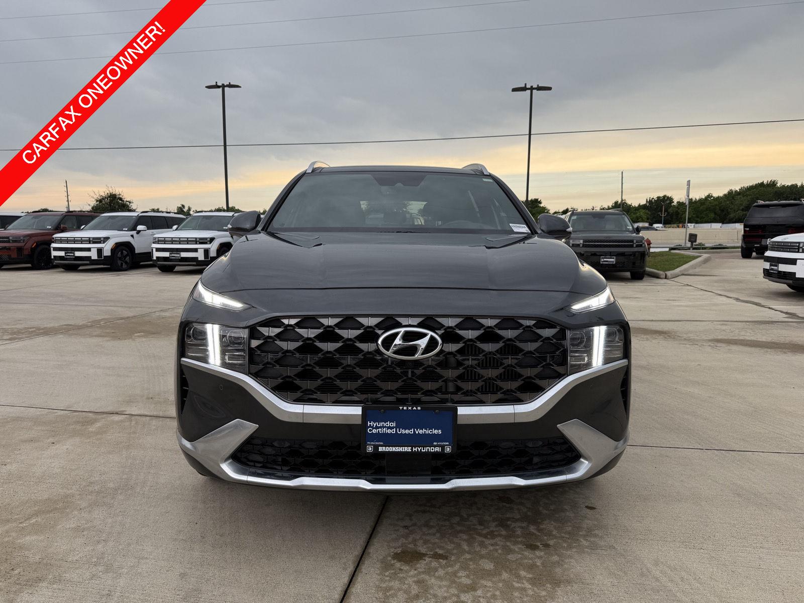 Certified 2023 Hyundai Santa Fe Calligraphy with VIN 5NMS54AL8PH608918 for sale in Brookshire, TX