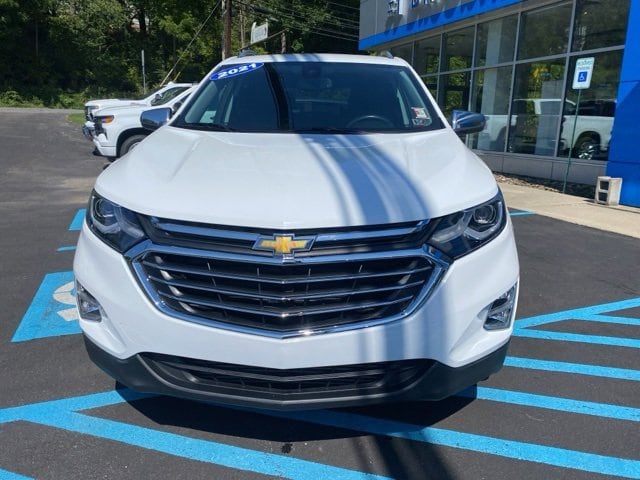 Used 2021 Chevrolet Equinox Premier with VIN 3GNAXXEV1MS173206 for sale in Brookville, PA