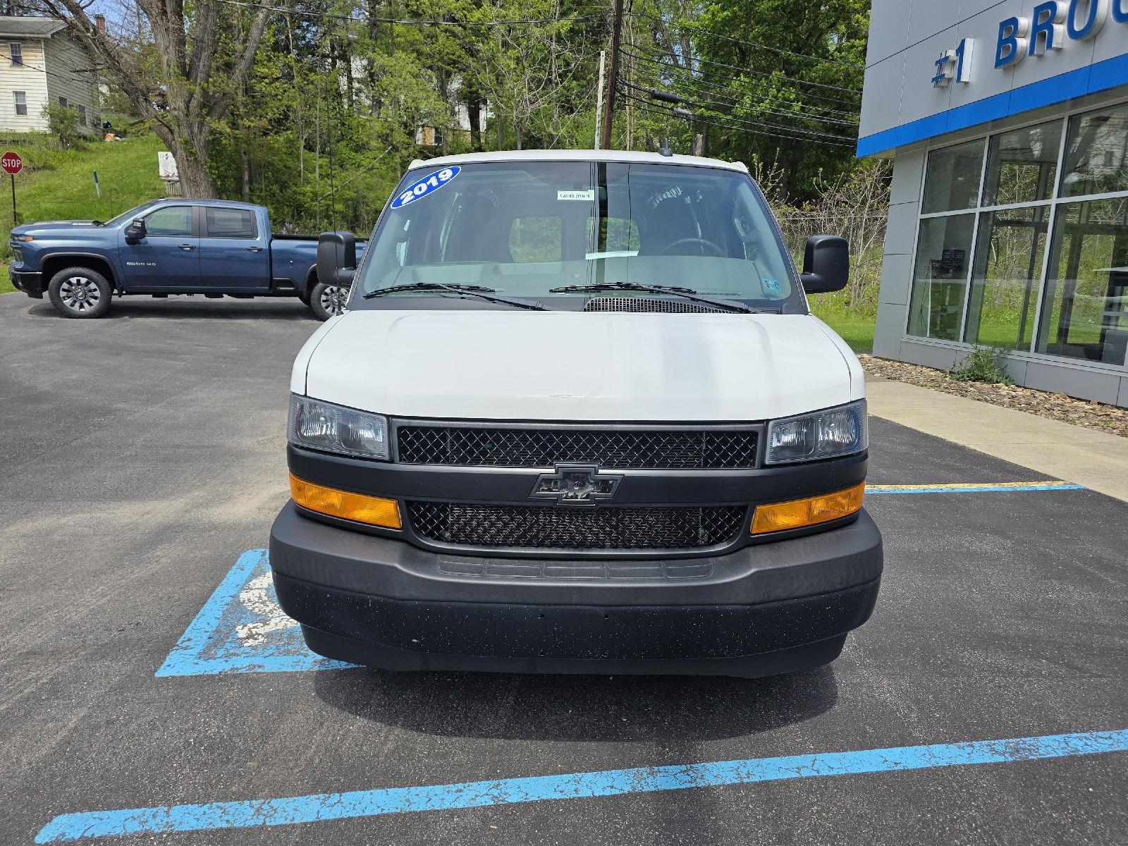 Used 2019 Chevrolet Express Cargo Work Van with VIN 1GCWGAFP3K1187084 for sale in Brookville, PA