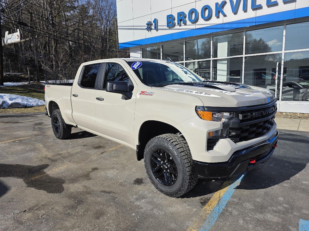 New 2026 Chevrolet Silverado 1500 Custom Trail Boss Truck