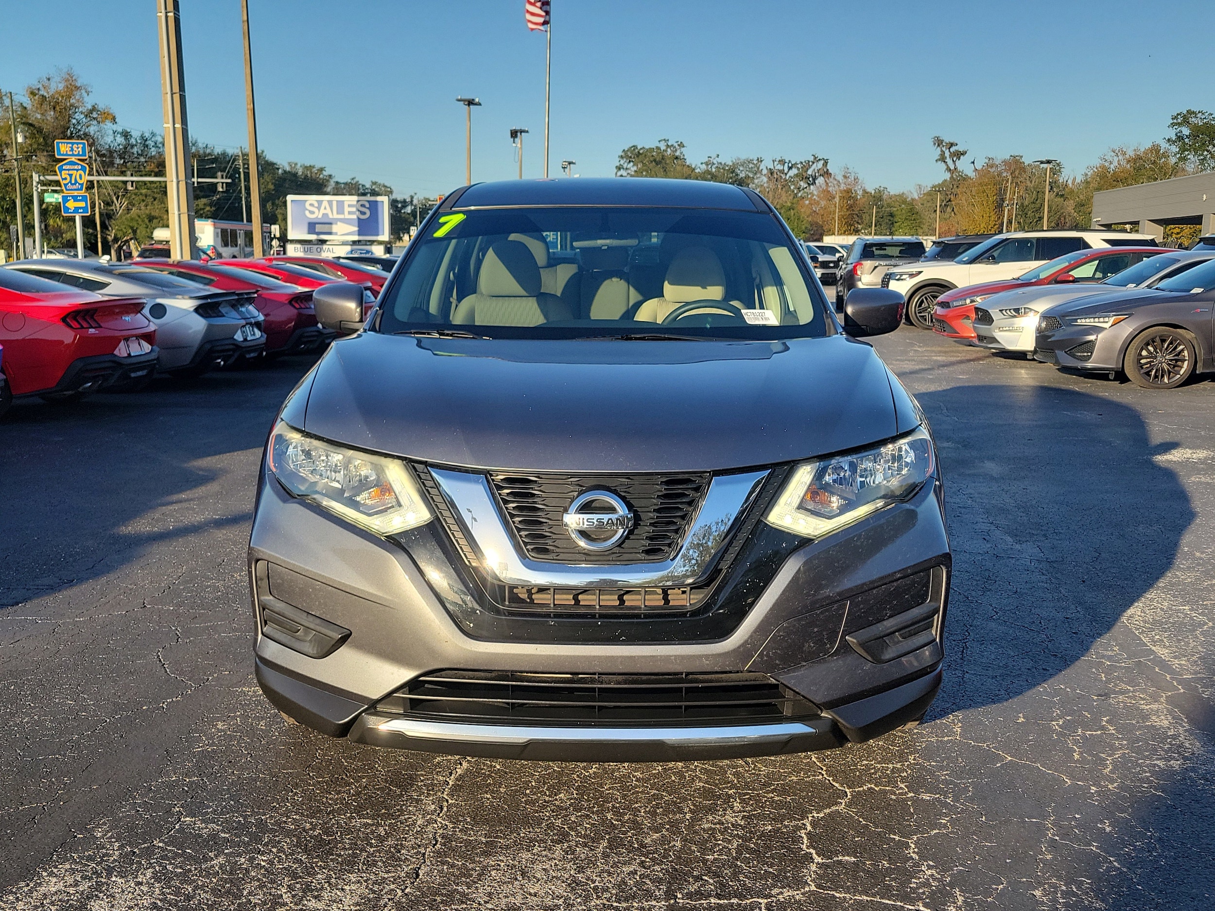 Used 2017 Nissan Rogue S with VIN 5N1AT2MT5HC781227 for sale in Brooksville, FL