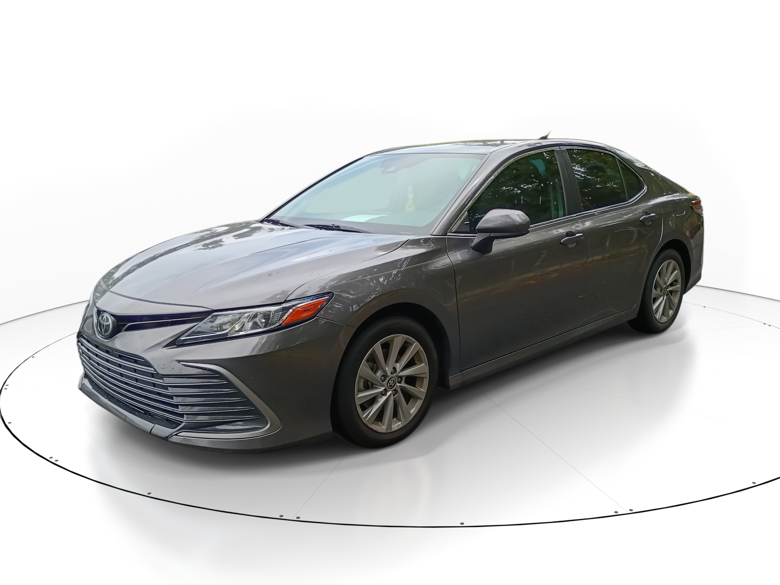 Used 2021 Toyota Camry LE with VIN 4T1C11AK3MU572349 for sale in Brooksville, FL