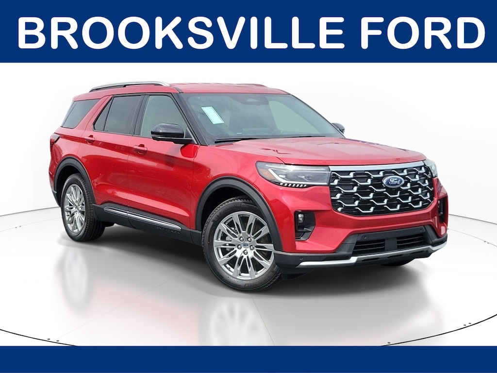 New 2026 Ford Explorer Platinum SUV