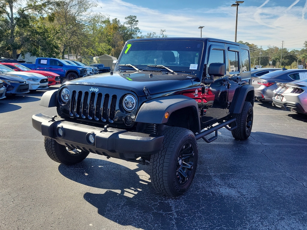 Used 2017 Jeep Wrangler JK Unlimited Sport SUV