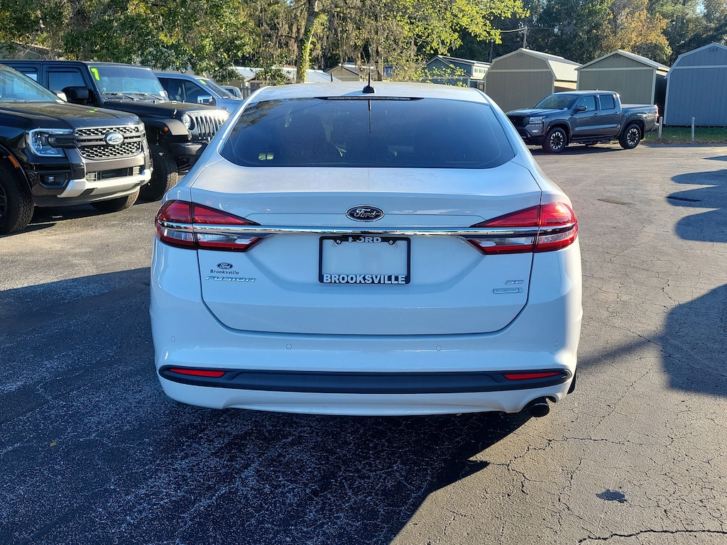 Used 2018 Ford Fusion SE Sedan