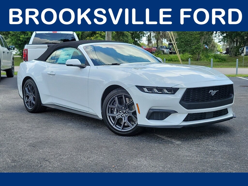 New 2024 Ford Mustang For Sale at Brooksville Ford VIN 1FAGP8UH3R5132104