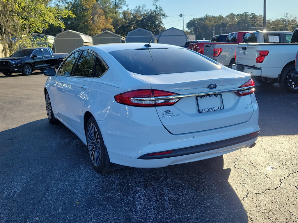 Used 2018 Ford Fusion SE Sedan