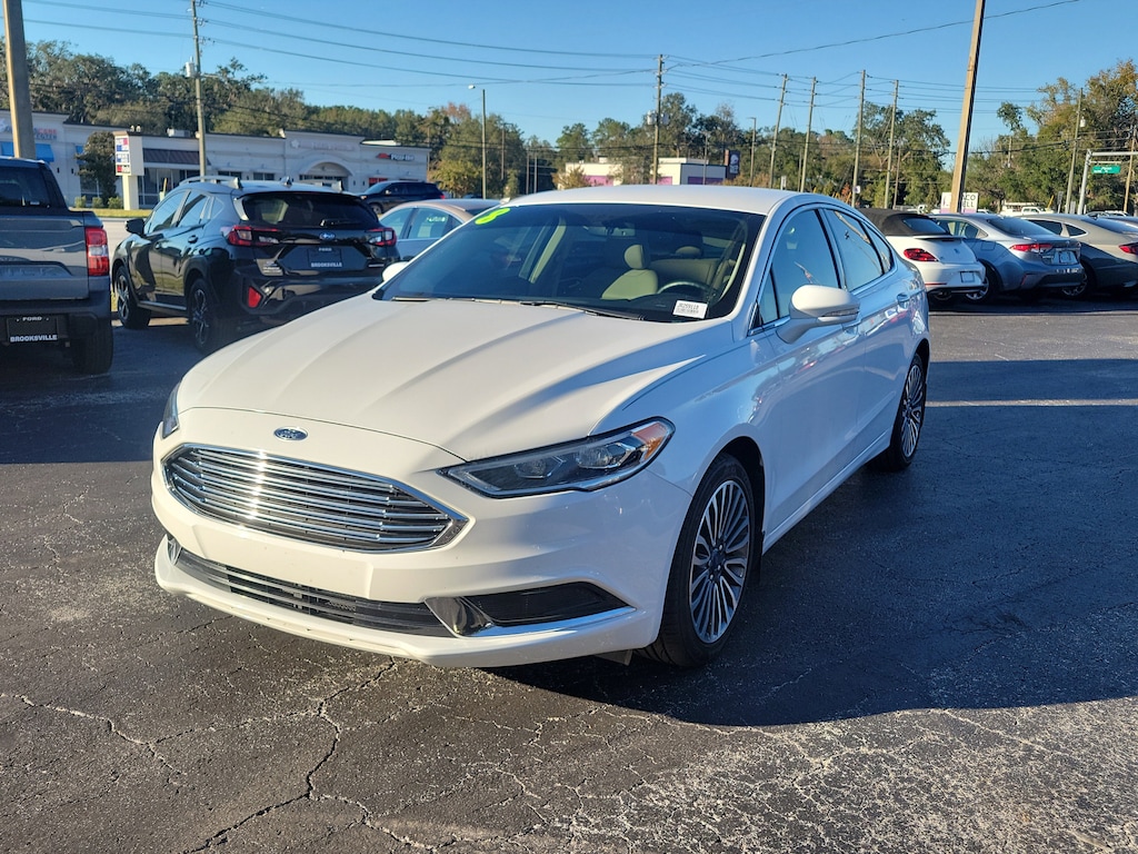 Used 2018 Ford Fusion SE Sedan