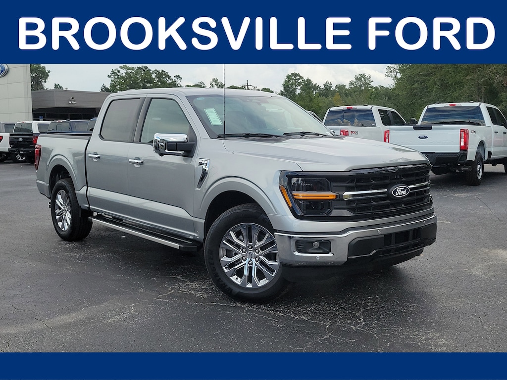 New 2025 Ford F-150 XLT Truck SuperCrew Cab