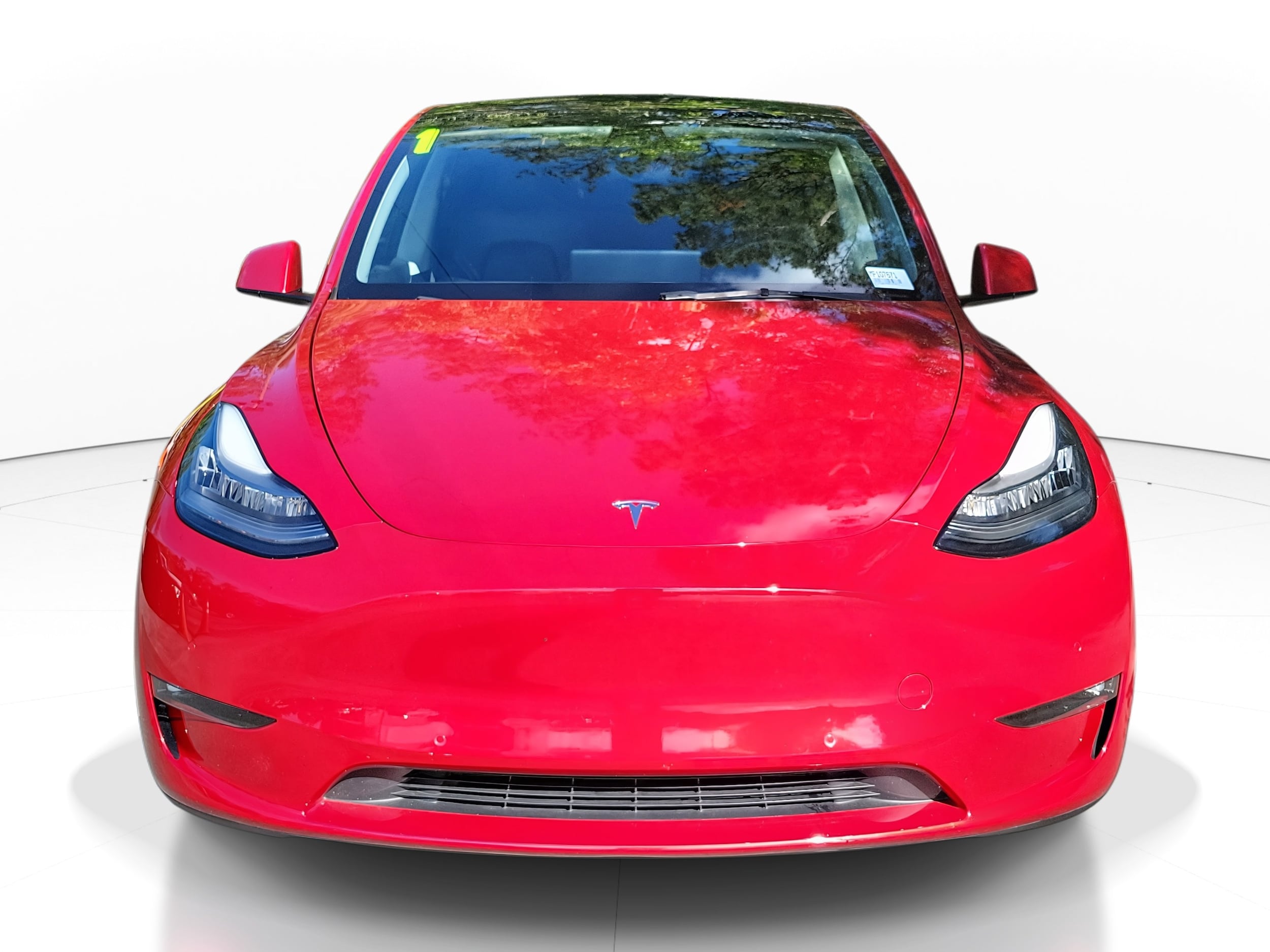 Used 2021 Tesla Model Y Standard Range with VIN 5YJYGDED9MF107671 for sale in Brooksville, FL