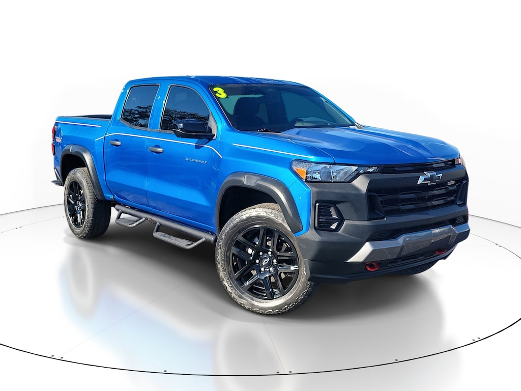 Used 2023 Chevrolet Colorado 4WD Trail Boss Truck Crew Cab