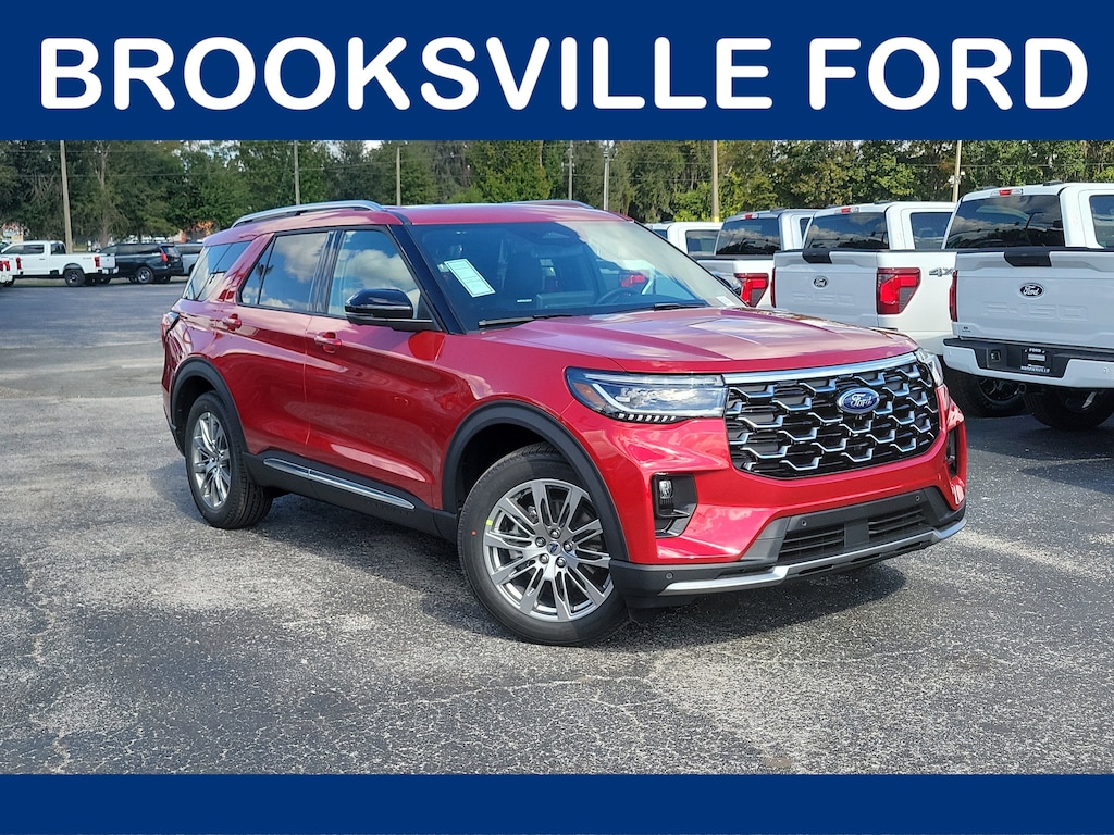 New 2026 Ford Explorer Platinum SUV