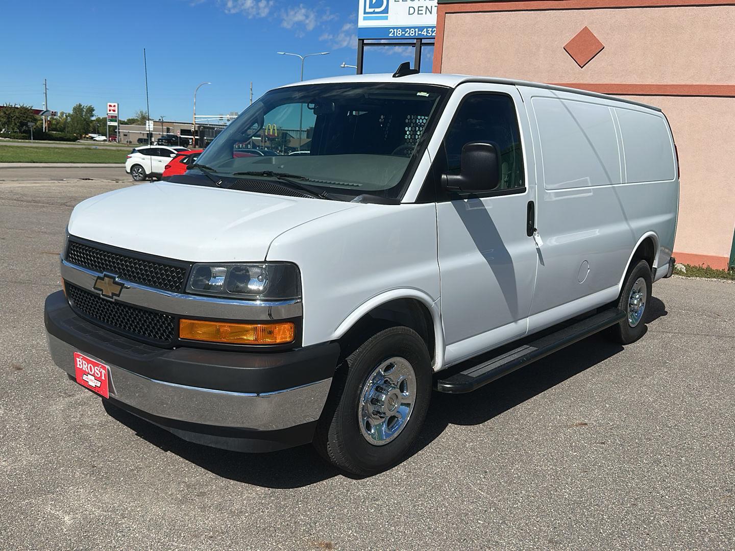 Used 2024 Chevrolet Express Cargo Work Van with VIN 1GCWGAFPXR1177646 for sale in Crookston, Minnesota
