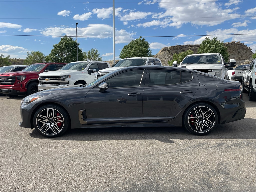 Used 2023 Kia Stinger GT2 with VIN KNAE55LC9P6135766 for sale in Rock Springs, WY
