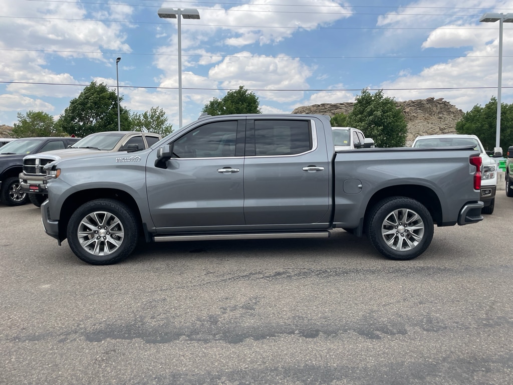 Used 2020 Chevrolet Silverado 1500 High Country with VIN 1GCUYHELXLZ191003 for sale in Rock Springs, WY