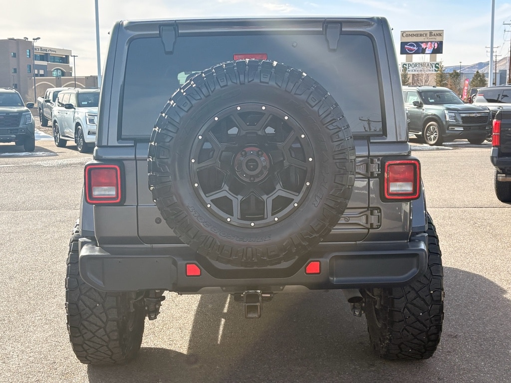 Used 2019 Jeep Wrangler Unlimited Sahara Wagon; Open Body