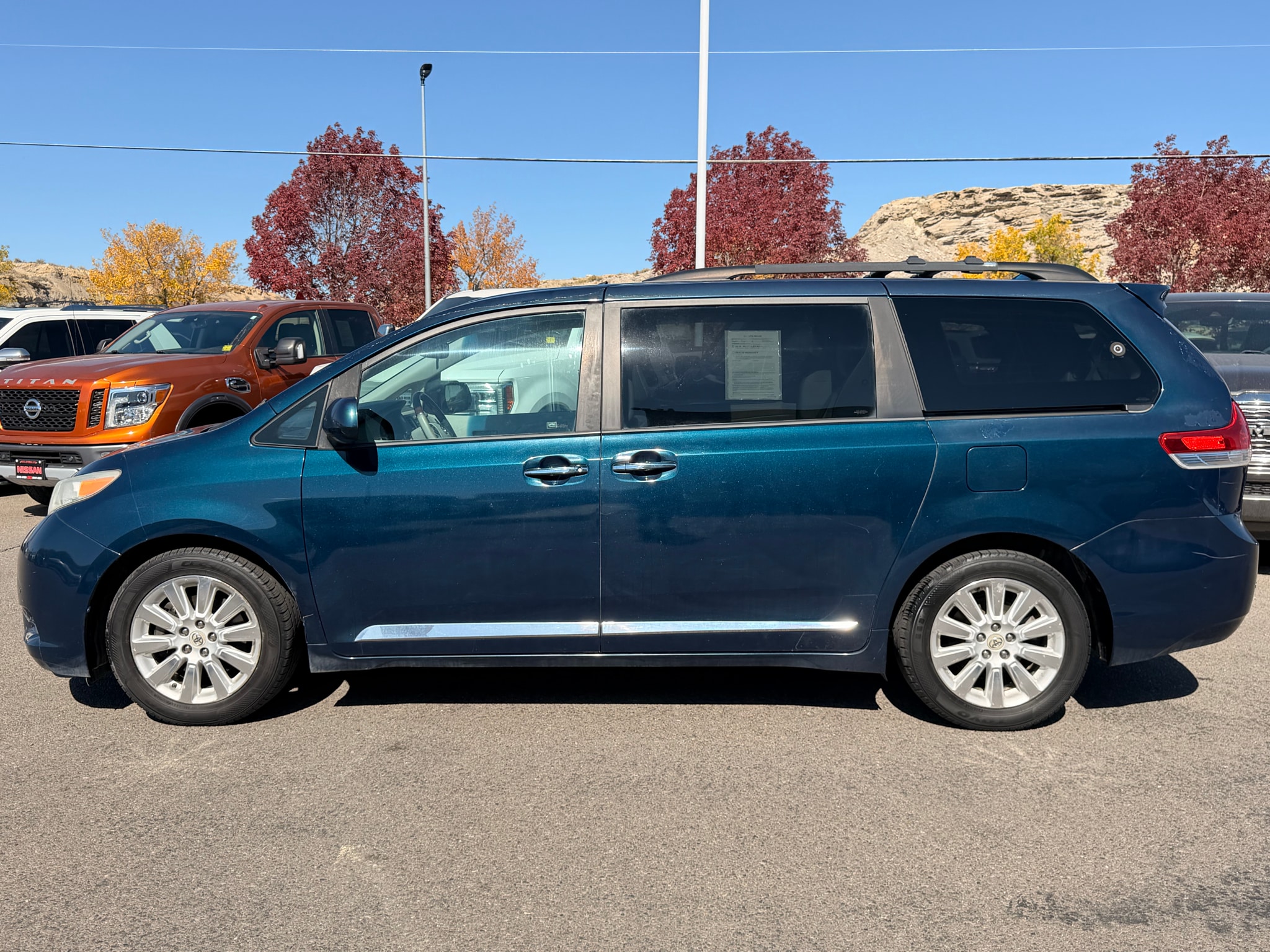 Used 2012 Toyota Sienna Limited with VIN 5TDDK3DC7CS039591 for sale in Rock Springs, WY