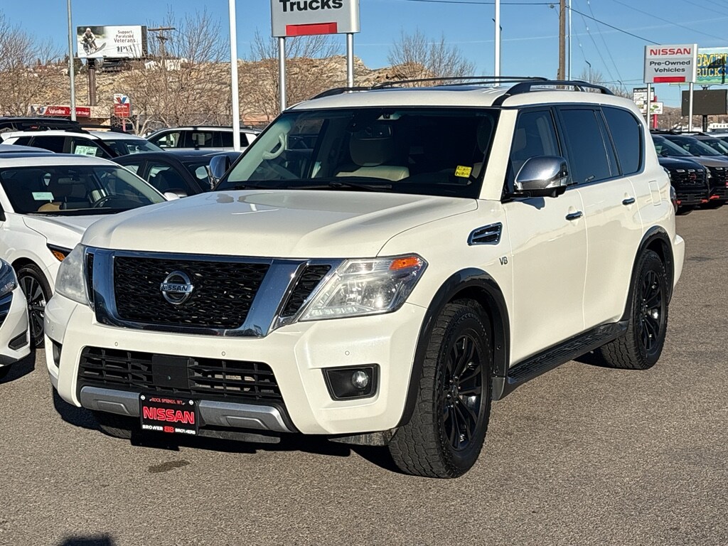 Used 2017 Nissan Armada Platinum Sport Utility