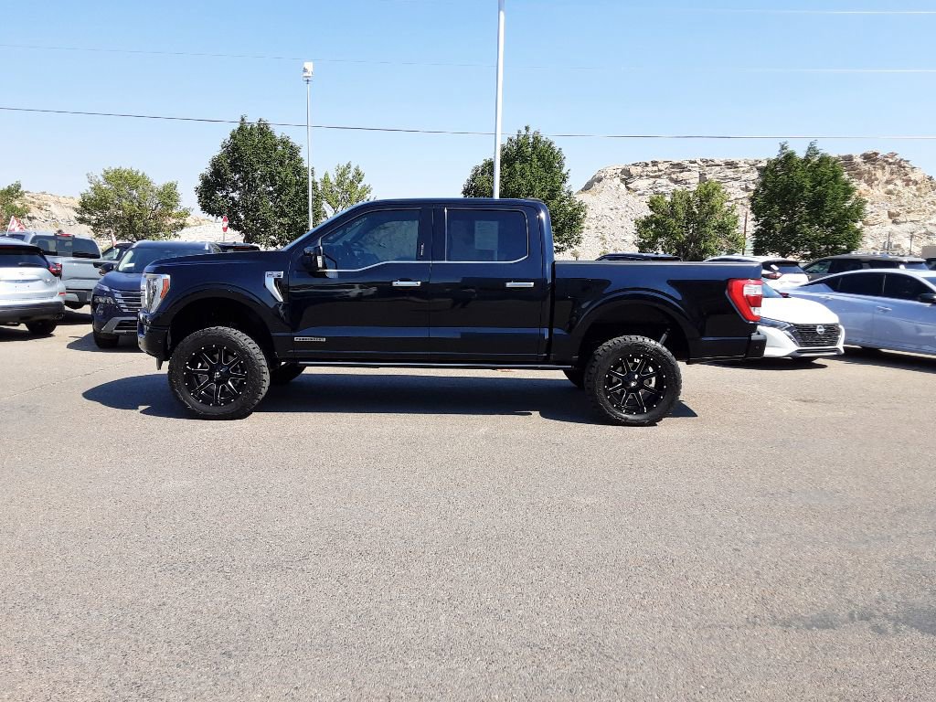 Used 2021 Ford F-150 Limited with VIN 1FTFW1ED6MFB21287 for sale in Rock Springs, WY