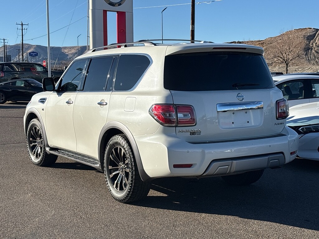 Used 2017 Nissan Armada Platinum Sport Utility
