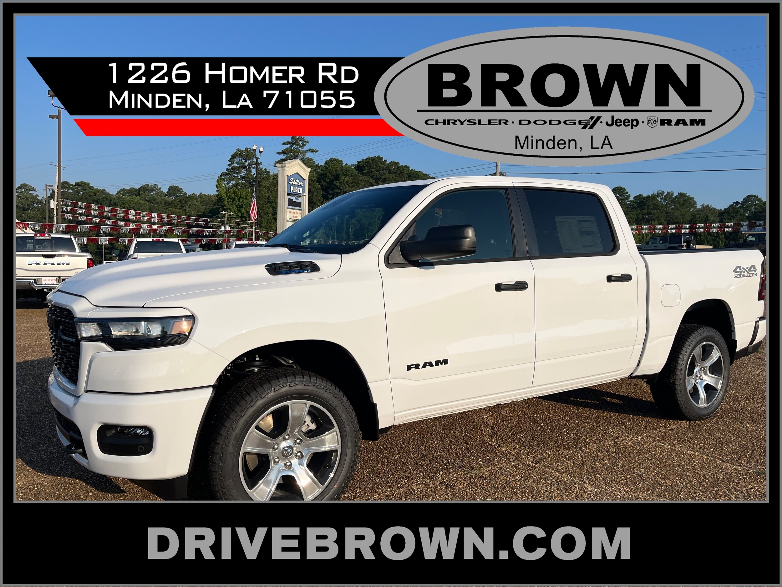 2025 Ram 1500 TRADESMAN CREW CAB 4X4 5'7 BOX