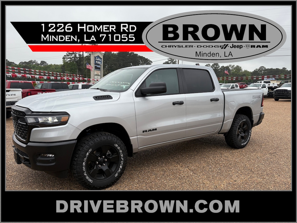 New 2026 Ram 1500 WARLOCK CREW CAB 4X4 5'7 BOX Pickup
