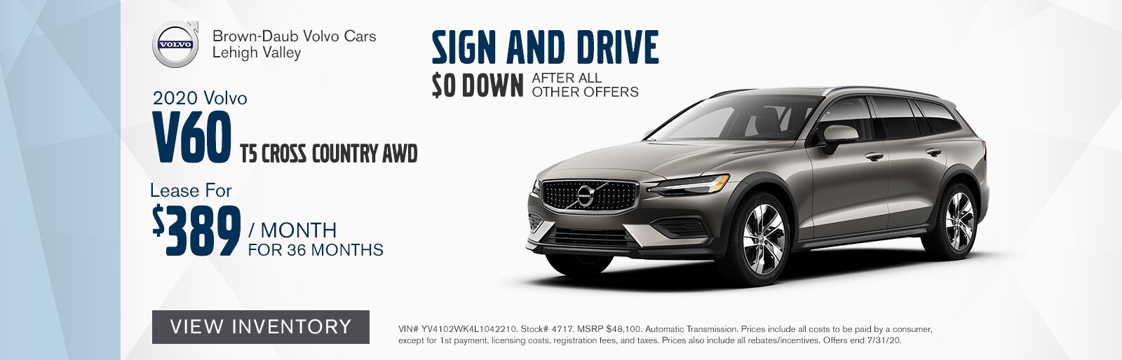 Nazareth BrownDaub Volvo Cars of Lehigh Valley New 20182019 Volvo