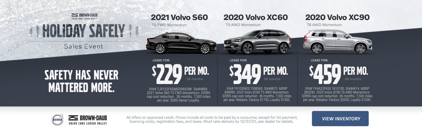 Nazareth BrownDaub Volvo Cars of Lehigh Valley New 20182019 Volvo