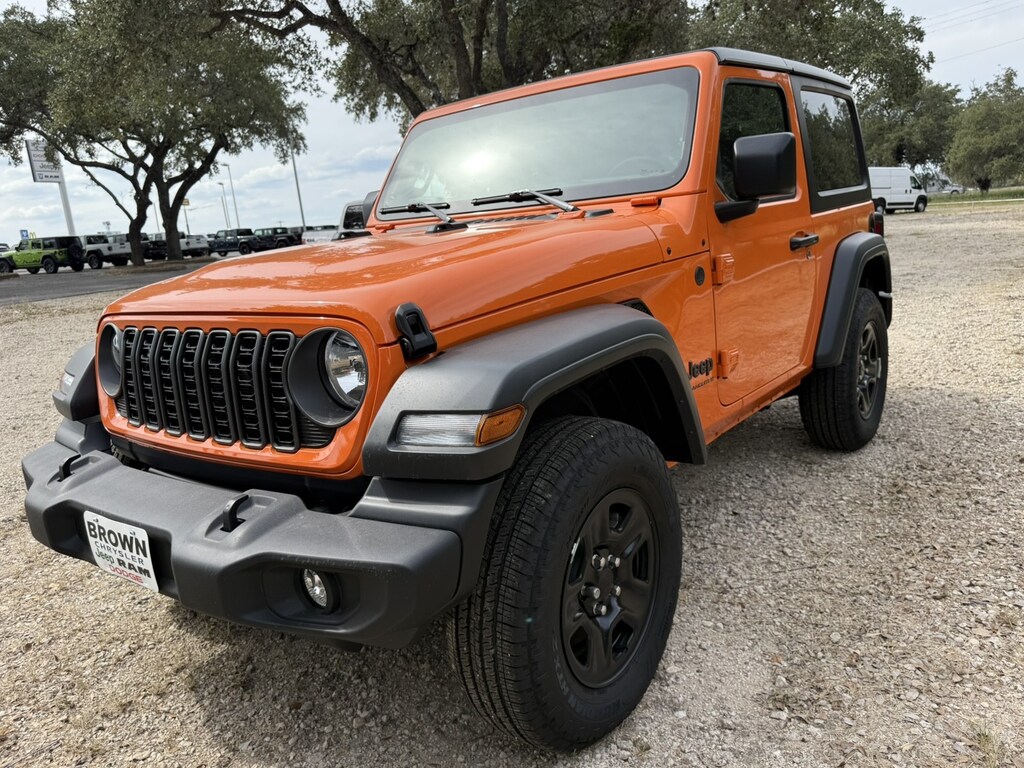 New 2025 Jeep Wrangler 2-DOOR SPORT Sport Utility
