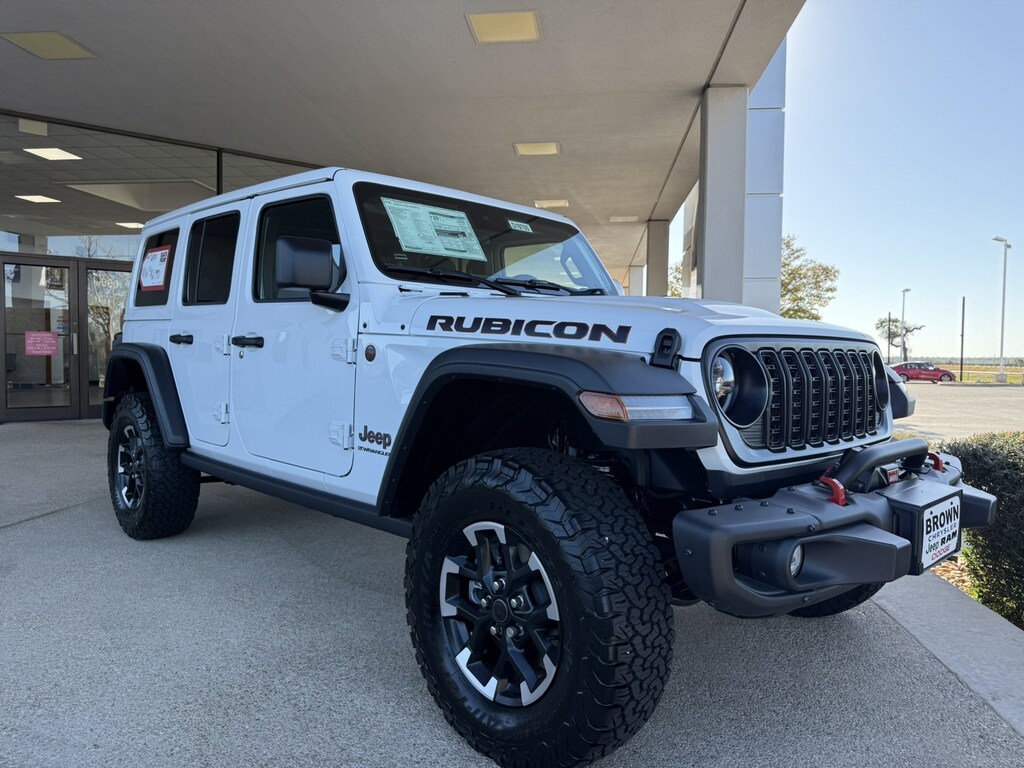 New 2025 Jeep Wrangler 4-DOOR RUBICON Sport Utility