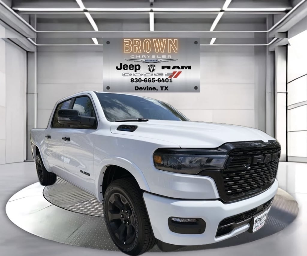 New 2025 Ram 1500 LONE STAR CREW CAB 4X4 5'7 BOX Pickup