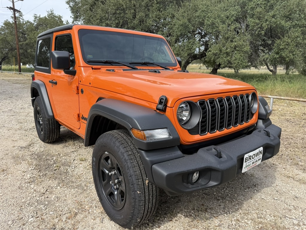 New 2025 Jeep Wrangler 2-DOOR SPORT Sport Utility