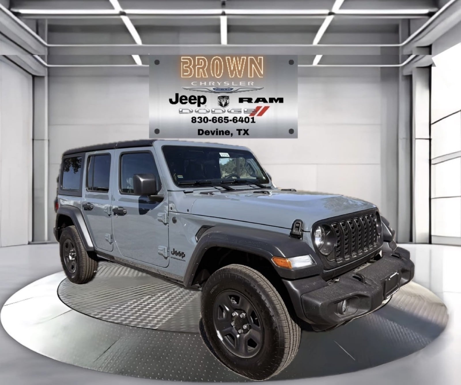 New 2026 Jeep Wrangler 4-DOOR SPORT For Sale | Devine TX