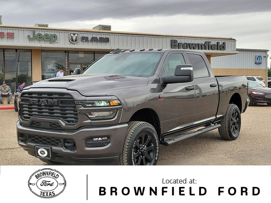 New 2026 Ram 2500 BLACK EXPRESS CREW CAB 4X4 6'4 BOX